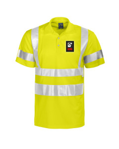 Safety pique polo, men