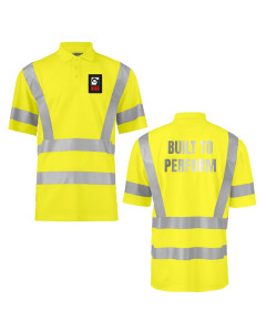 Safety pique polo, men