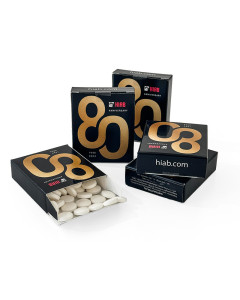 80 years anniversary pastille box, 1pcs