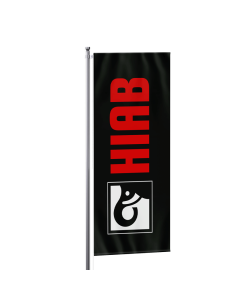 Flag HIAB for flag pole 100x300cm